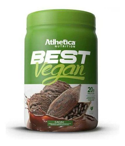 BEST VEGAN 500G ATHLÉTICA SABOR: CACAU