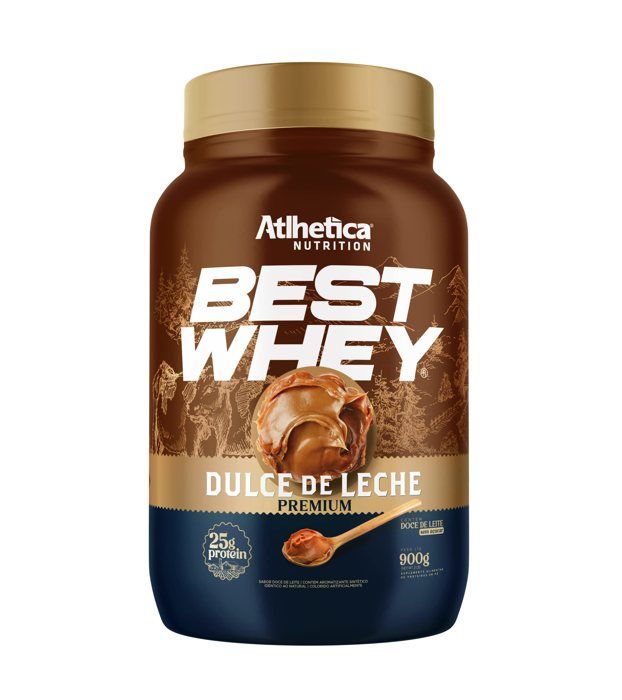 BEST WHEY 900G ATHLETICA SABOR: DULCE DE LECHE PREMIUM