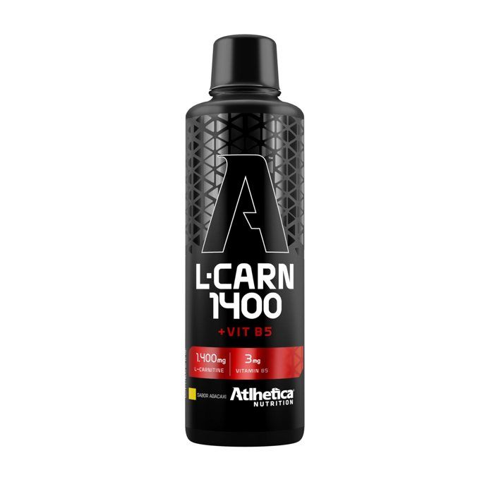L-CARNITINE 1400 480 ml ATHLETICA SABOR: ABACAXI