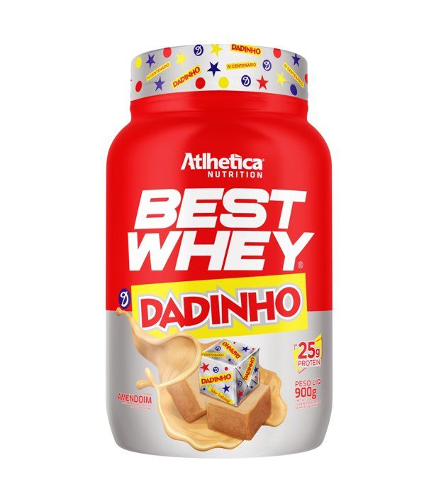 BEST WHEY 900G ATHLETICA SABOR: DADINHO