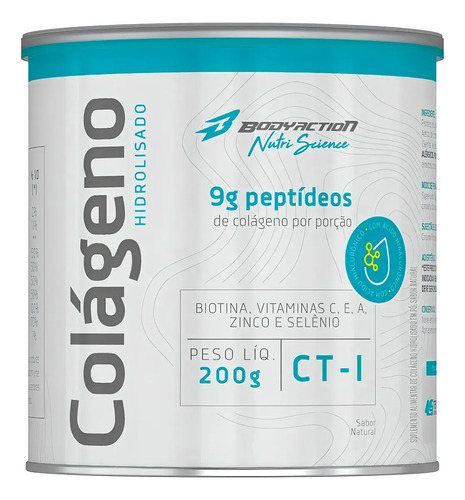 Colágeno Hidrolisado Nutri Science - 200g Natural