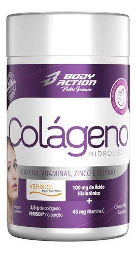 COLAGENO VERISOL C/ ACIDO HIALURONICO 90 CAPSULAS
