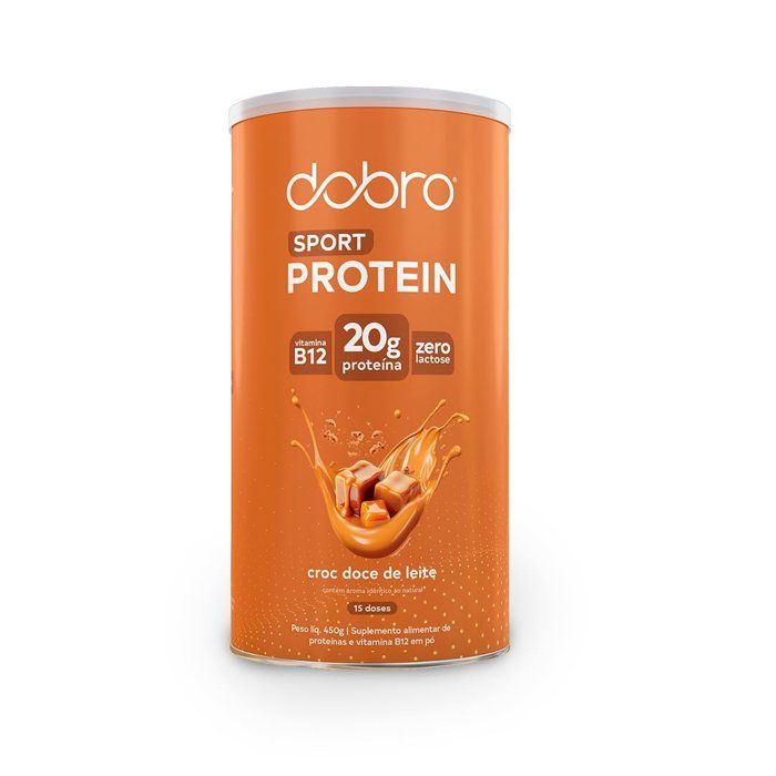 Sport Protein Dobro sabor Croc Doce de Leite 450g