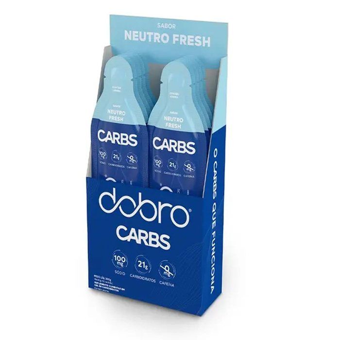 Carbs Gel Dobro sabor Neutro Fresh (10un x 30g)