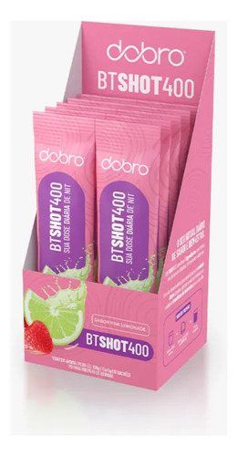DOBRO NT NITRATO SHOT 400 SACHE SABOR PINK LIMONADE 10G