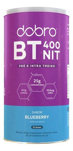 DOBRO BT NITRATO SABOR BLUEBERRY 450G