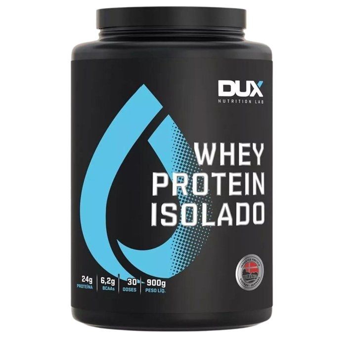 WHEY ISOLADO POTE 900G DUX SABOR: BAUNILHA