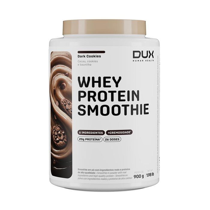 DUX - WHEY PROTEIN SMOOTHIE - 900G - DARK COOKIES