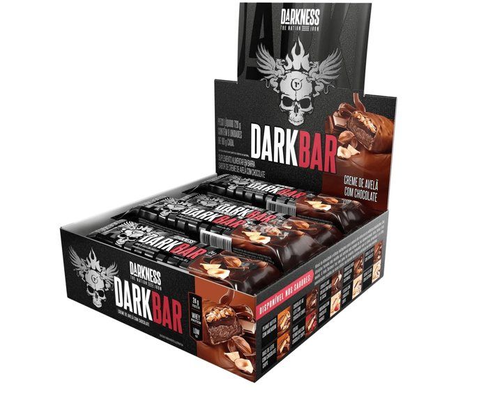 DK WHEY BAR INTEGRALMEDICA DISPLAY C/ 08 UNIDADES SABOR: PEANUT BUTTER C/ AMENDOIM