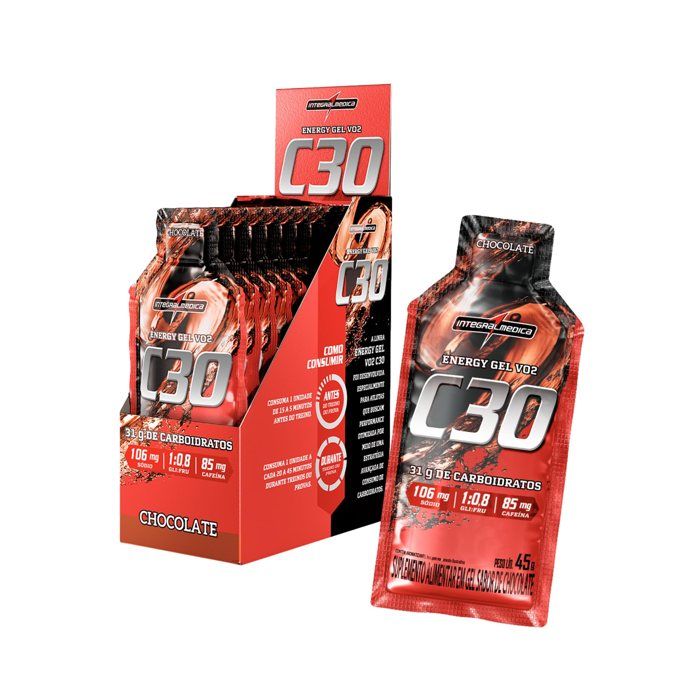 IM VO2 ENERGY GEL C30 CHOCOLAT