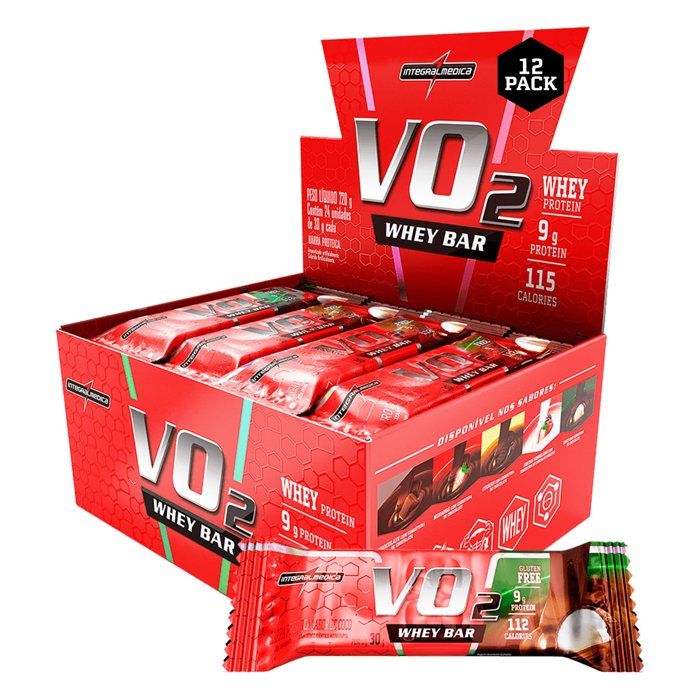 IM VO2 BAR 12 UNI SABOR: COCO