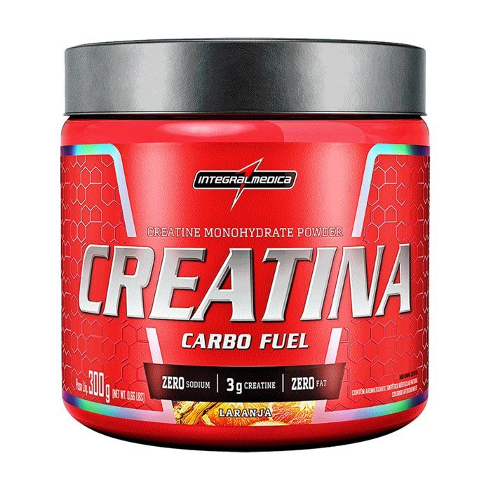 CREATINA CARBO FUEL 300G SABOR: LARANJA