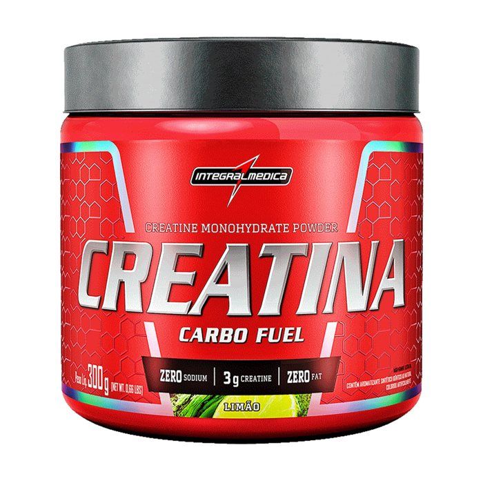 CREATINA CARBO FUEL 300G SABOR: LIMAO