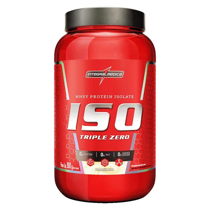 ISO TRIPLE ZERO POTE 907GR INTEGRALMEDICA SABOR: BAUNILHA