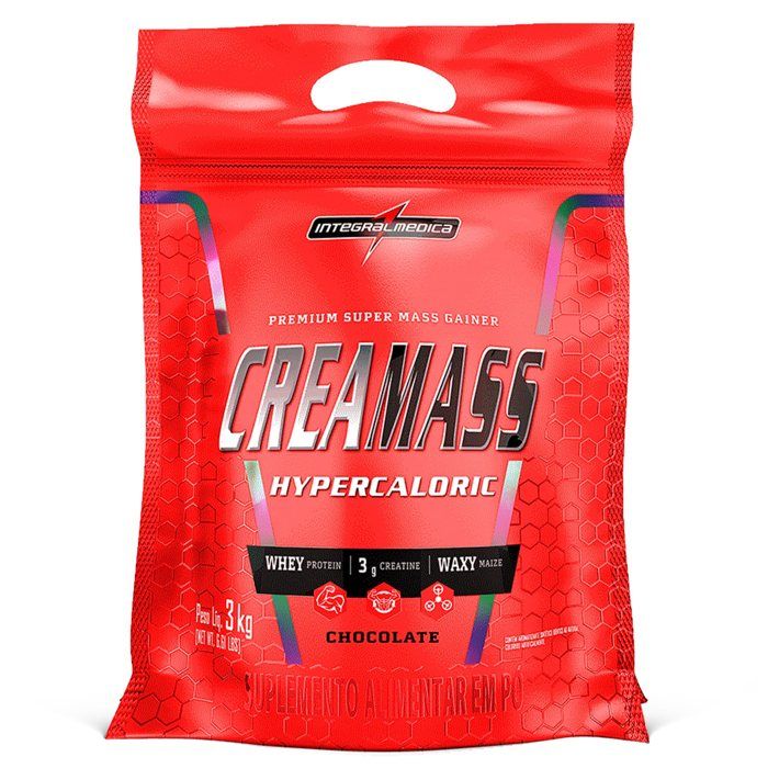 CREAMASS 3KG INTEGRALMEDICA SABOR: CHOCOLATE
