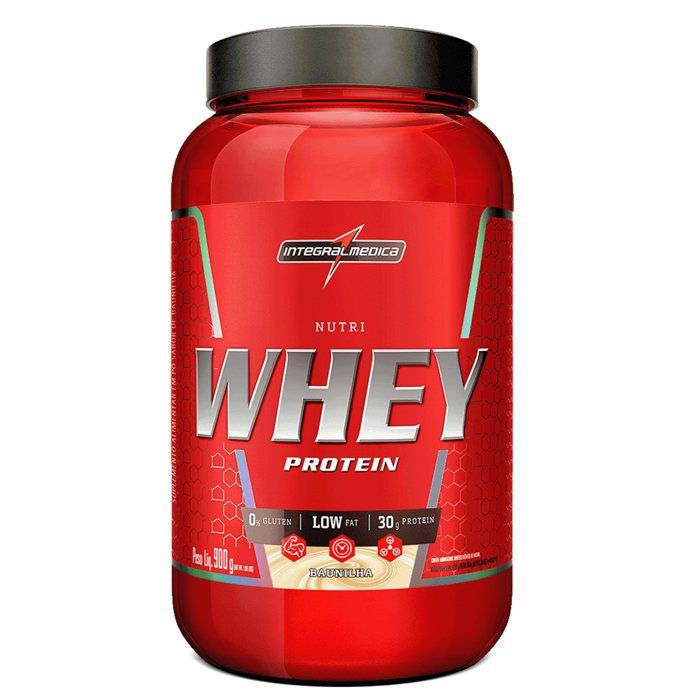 NUTRI WHEY POTE 907G INTEGRALMEDICA SABOR: BAUNLHA