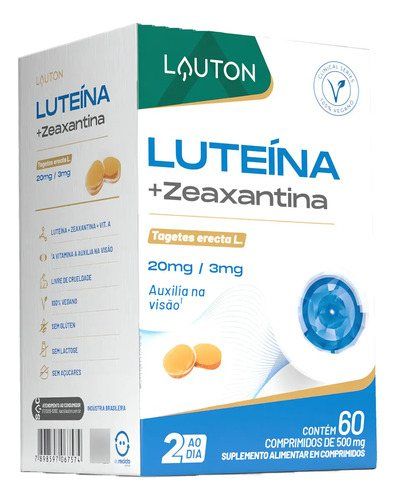 LUTEINA C/ ZEAXANTINA 60 TABS (Clinical Series)