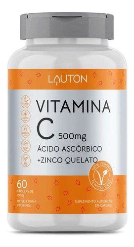 VITAMINA C + ZINCO 60 CPS (Clinical Series)