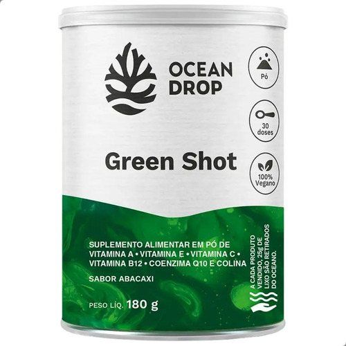 GREEN SHOT EM PO 30 DOSES 180G OCEAN DROP