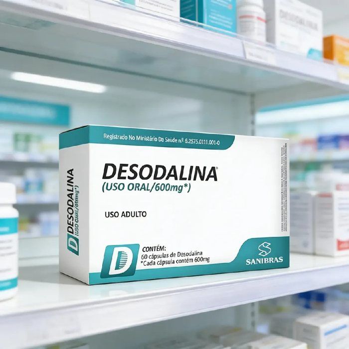 DESODALINA 60 CAPS SANIBRAS