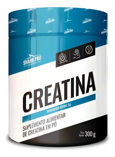 CREATINA MONOHIDRATADA 300G - SHARK PRO