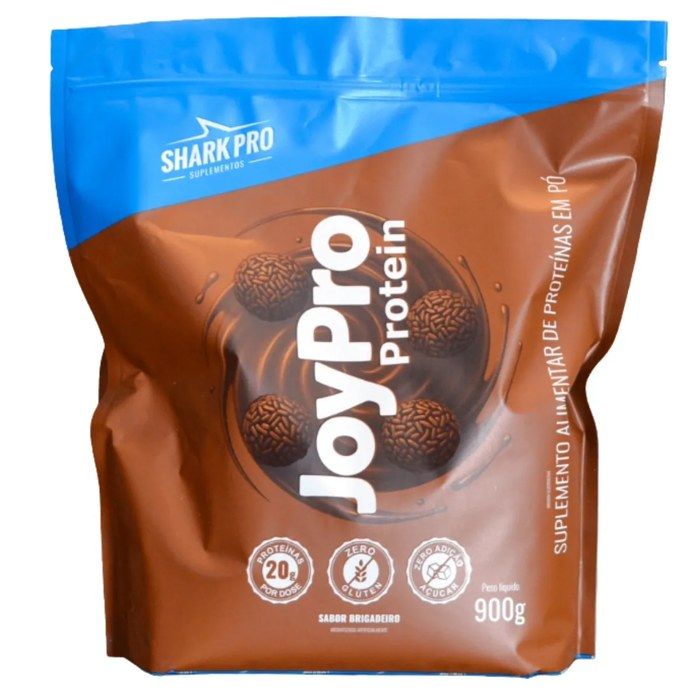 WHEY PROTEIN JOYPRO REFIL 900G SABOR: BRIGADEIRO