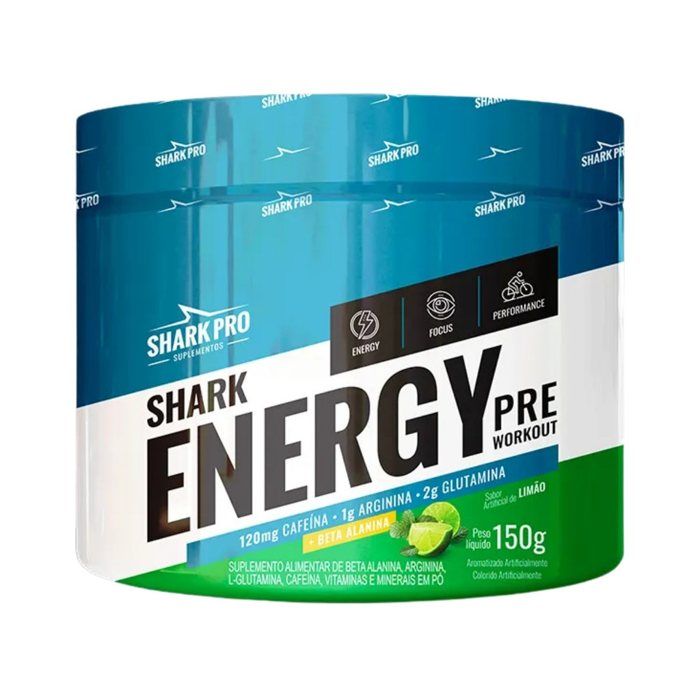 SHARK ENERGY - PRE TREINO 150G - LIMAO