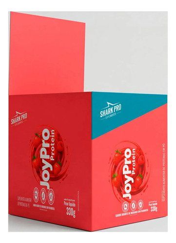 SACHE WHEY PROTEIN JOYPRO 33GR DISPLAY C/10 SABOR: IOGURTE MORANGO C/ FRAMBOESA