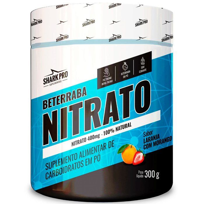 NITRATO - 300GR - LARANJA C/ MORANGO - SHARK PRO