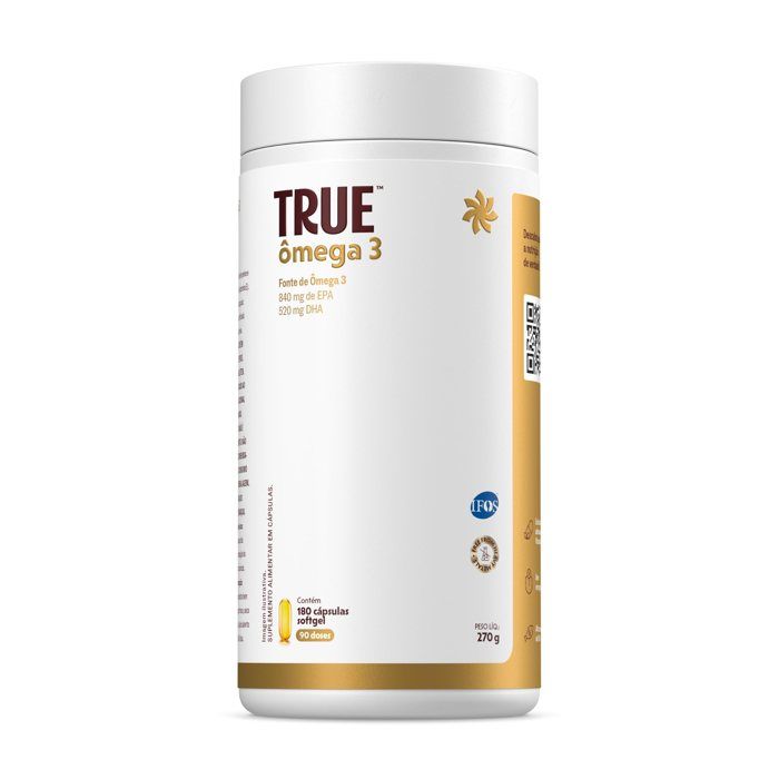 OMEGA 3 1000MG C/ 180 CAPS - TRUE SOURCE