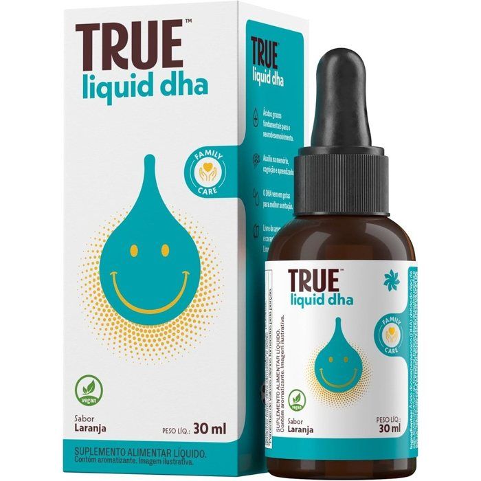 DHA SABOR LARANJA 30ML - TRUE SOURCE