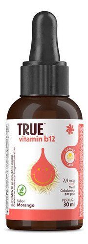 LIQUID VITAMINA B12 FOR KIDS SABOR MORANGO 30ML